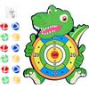 WFKKMEQ Giocattolo per Freccette, Giochi Bambini Giocattolo per Freccette Bersaglio Tiro al Bersaglio con 12 Palline Adesive Giochi per Interni ed Esterni, Bambini Regalo Natale Compleanno 3-12 Anni