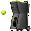 Generic Macchina da tennis automatica portatile, con telecomando, controllo APP mobile, capacità di carico 100 palline, frequenza di servizio 1,8-8,8s, per allenamento e pratica