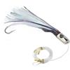 Generic Silicone per esche per polpo 22cm 8/0 gancio per Deep Sea Silicone | Realistico per il design di polpo, lunghezza 22 cm, peso 85 g, ideale per pesca a traina marlin e tonno