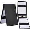 PLIGREAT 2 porta segnapunti da golf in pelle per telemetro | 18 x 11 cm, con 2 segnapunti, titolare di carte da golf, accessori da golf per uomini