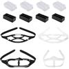 JDNFKG 4 Pezzi di Diving Lens Cinghie, Diving Occhiali Accessori, Lo Snorkeling Maschera Cinghie, Viaggi Regali Commemorativi, Adatto per Il Nuoto E Le Immersioni.