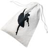 HOLIDYOYO Borsa per scarpette da danza in velluto con coulisse, sacchetto beige portatile resistente all'usura, 1 pezzo, per ragazze e appassionate di danza, per viaggio e attività