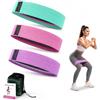 Generic 3 fasce elastiche di resistenza in tessuto per squat, fasce elastiche per glutei e glutei, da donna, per casa, palestra, pilates