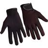 DEARMAMY Guanti da Equitazione Professionali Unisex per Allenamento Sportivo Taglia | Microfibra, Polso Regolabile, Leggero e Traspirante, Colore Caffè, Taglio Ergonomico per Mani 18, 8-20, 8cm