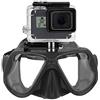 Lupholue Maschera per Immersioni subacquee Maschera per Snorkel Compatible with GoPro Hero (2018) GoPro Hero 12 11 10 9 8 7 6 5, Hero Black, Session