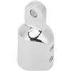 Buachois Tappo Superiore per Bimini da 22 mm/25 mm, Tappi per Occhielli marini in Acciaio Inossidabile 316 Tappi di Copertura Superiori per Barche lucidati a Specchio Dispositivi per Tende da