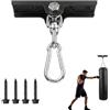 chituodian Supporto Sacco da Boxe, Girevole a 360°, Portata 260 kg | Gancio Sacco da Boxe in lega di zinco, resistente alla ruggine, per casa e palestra