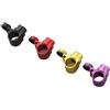 Wodsty Supporto mulinello in lega di alluminio compatibile con bobine Daiwa CC80 CR80, ricambio leggero per mulinelli da pesca, nero