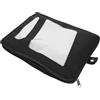 DEARMAMY Borsa Portaoggetti per Paddle Board e Tail Rudder in Nylon 600d Nero | Struttura Rinforzata in Pvc, Compatta e Pratica, per Spiaggia e Parco Acquatico, per Accessori e Attrezzi