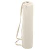 MUSISALY Borsa per Tappetino Yoga Borsa da Viaggio per Tappetino Yoga Bianco con Chiusura a Coulisse Pieghevole e Compatta