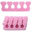 YYAOGAGNG 20pcs Schiuma Morbida Spugna Punta Separatori Dito Divisori Morbida Spugna Dito Divisore Del Dito Distanziatore Nail Art Manicure Pedicure Strumenti