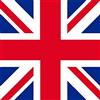 AZ FLAG BANDIERA REGNO UNITO 50x50cm - BANDANA BRITANNICA - INGLESE - UK 50 x 50 cm - AZ FLAG