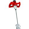 Einhell Miscelatore per vernici e malta TC-MX 1400 E | 1400 W | Attacco M14 | Interruttore di accensione bloccabile | Miscelatore per malta da 135 mm