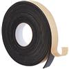 BENECREAT 1 Rotolo 10m Nastro Adesivo in Schiuma EVA Nastro Sigillante in Schiuma Nera 32x3mm Alta Densità per Porte, Finestre e Mobili