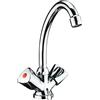 CORNAT LI113 1930 Lisa 2 Grip Pipe lavabo chr