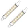 Bonlux 15W Lampadina R7S 118mm a LED Lineare Bianco Calda 3000k, Non-Dimmerabile J118 Slim Doppio Effeto Equivalenti 125W 120W Lampada Alogena Lineare AC 220-240V 1300LM 360 Gradi (pacco da 2)