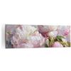 ARTTOR Stampe da Parete Moderne 160x50 cm Quadro su Tela Botanica Fiori - 5975 | Peonie Classicismo Quadro Decorativo Grande XXL 1 pezzo Soggiorno Camera da Letto Arte da Parete Decorazione da Parete ARTTOR