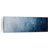 ARTTOR Stampe da Parete Moderne 160x50 cm Quadro su Tela Astratto Arte - 5106 | Acqua Colore Blu Quadro Decorativo Grande XXL 1 pezzo Soggiorno Camera da Letto Arte da Parete Decorazione da Parete ARTTOR