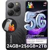 Blackview Shark 9 Smartphone 5G Android 14, 24GB+256GB/2TB, 6.67" Schermo