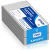 Epson sjic22p(c): ink cartridge for colorworks c3500 (cyan)