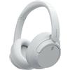 Sony wh-ch720n cuffie bluetooth wireless con cancellazione del rumore - durata della batteria fino a 35 ore e ricarica rapida - bianco