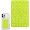 Youngwier Supporto per telefono a ventosa, impugnatura adesiva per telefono in silicone - Supporto con impugnatura adesiva in silicone per telefono,Supporto staccabile per telefono bifacciale per