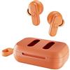 Skullcandy Dime Auricolari Wireless In-Ear con Microfono, 12 Ore di Autonomia, Compatibili con iPhone, Android e Dispositivi Bluetooth - Arancione