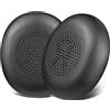 SOULWIT Cuscinetti in Pelle d'agnello Ricambio per Jabra Evolve2 65 (Evolve 2 65MS 65UC MS UC)/Evolve2 40 (40UC 40MS USB)/Elite 45h On-Ear Wireless Cuffie - Nero