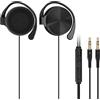 Geekria cuffie open-ear a clip con micro, 2 jack 3,5 mm per PC