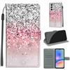 KENHONER Custodia per Samsung Galaxy A05s, rosa | Portafoglio Pelle PU, Magnetica, Resistente Agli Urti, Scomparto Carte Credito, Pieghevole, Flip Libro, Motivo