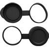 Stealth Birding Copriobiettivo per Binocoli/Monocoli da 25 mm, Set in gomma da 36,5 mm, adatto per modelli con diametro esterno 36,8-38,2 mm