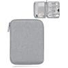 MEXRUMI 1 Pezzi Custodia Per Hard Disk Esterno Custodia Hard Disk Esterno Per Sdd Hdd Caso Memoria Portatile Disco Esterno Protettiva Borsa Custodia Per Cavo Dati Custodia Per Cuffie (Grigio)