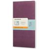 Moleskine Cahier Chapitres - Format de poche - Ligné - Couverture cartonnée prune