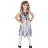 Rubie's Rubies Costume Sposa cadavere per bambina, abito con dettagli e fascia con velo, licenza ufficiale per Halloween, feste, cosplay, carnevale