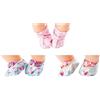 Simba New Born 105560017 - Set di 3 paia di scarpe per bambole, scarpe in tessuto, per bambole da 30 a 43 cm, ballerine, stivali, dai 3 anni in su