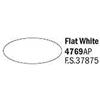 Italeri IT4769AP Acrylic Paint Flat White