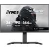 iiyama 60.5cm (23.8") GB2441HSU-B1 16:9 HDMI+DP+2xUSB (1920 x 1080 pixel, 23.80"), Monitor, Nero