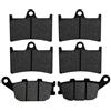 YFQAZXSW Pastiglie freno anteriori e posteriori for moto, for Yamaha, for MT09, for MT-09 900, for Tracer 2014-2019, for SP GT 900, for MT09 2018, for FZ1 1000, for Fazer, for MT-10, for MT10