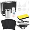 Dokpav Rinnova Fari Auto Kit Lucidatura, 800g Lucida Fari Auto, Scatola degli Strumenti, Kit Polimero per Fari, Kit di Riparazione fari per Rigenera Fari Riparazione Graffi Ingiallimento/Sfocatura