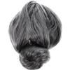 ULTECHNOVO Copricapo Parrucca la professoressa McGonagall Occhiali da Nonna con Catenella Cosplay della Nonna Accessori per Vecchie Signore da Donna Fibra Chimica p Seta