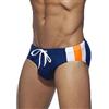 LikeJump Costume da bagno da uomo a vita bassa, a slip o a pantaloncini, per nuoto e surf