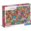 Clementoni - Puzzle 1000 Pezzi Impossible Christmas Collection | Per Adulti e Ragazzi, Illustrazione Palline e Addobbi Natalizi, Idea Regalo, Made in Italy, 50x70 cm, 37130
