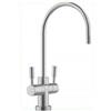 Rubinetto a due vie CASCATA INOX Nikel Spazzolato