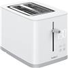 Tefal TT6931 - Tostapane Sense | 7 livelli di doratura | display digitale | conto alla rovescia | riscaldamento/scongelamento | cassetto briciole | pulsante di arresto | bianco