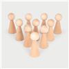 TickiT Figure di legno TickiT - giocattolo naturale 10 pezzi 100mm