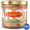 Zarotti 12x Multipack Zarotti Tonno sotto olio extra vergine di oliva bio gr. 110