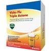 Procter & Gamble Vicks Flu Tripla Azione Polvere - Decongestionante Analgesico Antipiretico 10 Bustine