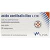L.F.M. Acido Acetilsalicilico L.F.M - Contrasta I Sintomi Influenzali 20 compresse da 500 mg