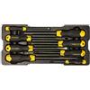 Stanley STMT1-74181 Modulo 8 Giraviti Cushion Grip per Carrello da Officina, Giallo/Nero