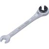 BGS 30840 | Chiave combinata a cricchetto | con bocca aperta | 10 mm